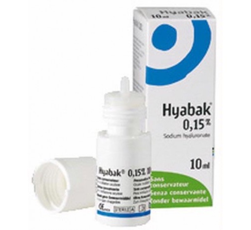 Hyabak 0,15% Solución Oftálmica 10 ml