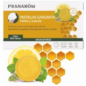 Aromaforce 24 Pastillas Garganta Sabor Miel Limón