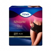 Tena Silhouette Plus Cintura Alta - braga absorb inc orina dia anat (negro talla g 8 u)