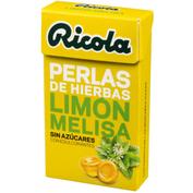 Ricola Perlas Sin Azúcar Sabor Limón Melisa