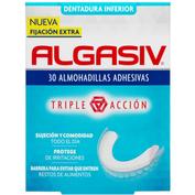 Algasiv Almohadillas adhesivas Prótesis Inferior 30 unidades