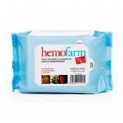 Hemofarm Plus 60 toallitas 