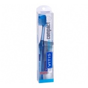 Vitis Cepillo Compact Medio + Pasta Dentífrica 15 ml