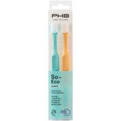 PHB Cepillo Dental Adulto Suave Time to Care So-Eco 2 unidades 