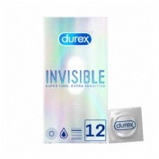 Durex Invisible Extra Sensitivo 12 preservativos 