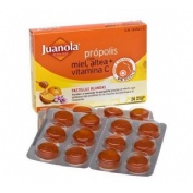 Juanola Própolis con Miel Altea y Vitamina C 24 pastillas