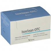 Isoclean otc toallitas - alcohol isopropilico al 70% (50 toallitas)