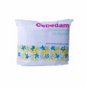 Cebedam compresas de algodon (20 uds)