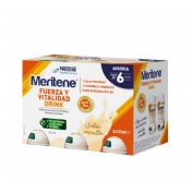 Meritene Fuerza y Vitalidad Drink Vainilla Pack 6 unidades x 125 ml
