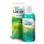 Fluor lacer junior enjuague bucal de uso diario  1 envase 500 ml sabor menta