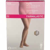 Panty (e-t) compresion normal farmalastic 1 unidad talla mediana color beige - farmalastic