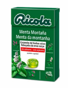 Ricola Caramelos Sin Azúcar Sabor Menta de Montaña