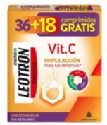 Leotron Vitamina C 36+18 comprimidos efervescentes