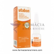 UTABON 0,5 mg/ml SOLUCION PARA PULVERIZACION NASAL CON BOMBA DOSIFICADORA, 1 envase pulverizador de 
