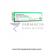 ACETILCISTEINA KERN PHARMA 600 mg COMPRIMIDOS EFERVESCENTES, 20 comprimidos