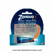 ZOVIDUO 50 mg/g + 10 mg/g CREMA , 1 tubo de 2 g
