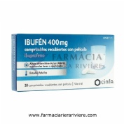 IBUFEN 400 mg COMPRIMIDOS RECUBIERTOS CON PELICULA 20 comprimidos