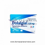 DOLALGIAL CLONIXINO LISINA 125 mg COMPRIMIDOS RECUBIERTOS , 20 comprimidos