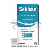 SEKISAN 3,54 mg/ml JARABE , 1 frasco de 200 ml