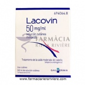 LACOVIN 50 mg/ml SOLUCIÓN CUTÁNEA , 4 frascos de 60 ml