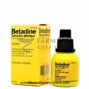 BETADINE 100 MG/ML SOLUCIÓN CUTÁNEA , 1 frasco de 50 ml