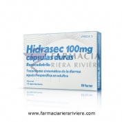 HIDRASEC 100 MG CAPSULAS DURAS , 10 cápsulas