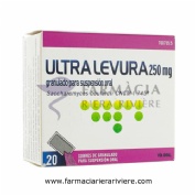 ULTRA-LEVURA 250 MG POLVO PARA SUSPENSION ORAL , 20 sobres