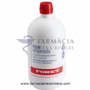 AGUA OXIGENADA FORET 3 %  solución cutánea y concentrado para solución bucal  , 1 frasco de 1.000 ml