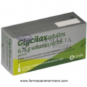 GLYCILAX ADULTOS 6,75 G SOLUCION RECTAL, 4 envases unidosis