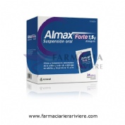 ALMAX FORTE 1,5 g SUSPENSION ORAL,24 sobres