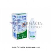 OPTIALERG 5 MG/ML + 0,25 MG/ML COLIRIO EN SOLUCION, 1 frasco de 10 ml