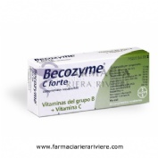 BECOZYME C FORTE COMPRIMIDOS RECUBIERTOS  , 30 comprimidos
