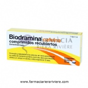 BIODRAMINA CAFEINA COMPRIMIDOS RECUBIERTOS , 4 comprimidos