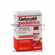 GELOCATIL PEDIATRICO 100MG/ML SOLUCION ORAL, 1 frasco x 60 ml