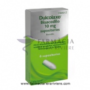 DULCOLAX BISACODILO 10 MG SUPOSITORIOS, 6 supositorios