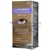 LUMOBRY 0,25 MG/ML COLIRIO EN SOLUCION, 1 frasco de 7,5 ml