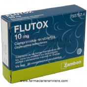 FLUTOX 10 mg, COMPRIMIDOS RECUBIERTOS , 20 comprimidos