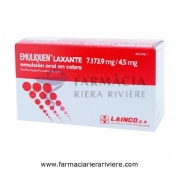 EMULIQUEN LAXANTE 7.173,9 mg/4,5 mg EMULSION ORAL EN SOBRES , 10 sobres