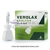 VEROLAX ADULTOS SOLUCION RECTAL , 6 enemas de 7,5 ml