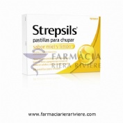 STREPSILS PASTILLAS PARA CHUPAR SABOR MIEL Y LIMON , 24 pastillas