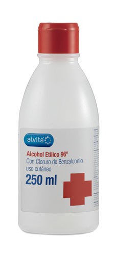 Alvita Alcohol Etilico 96º  250 ml