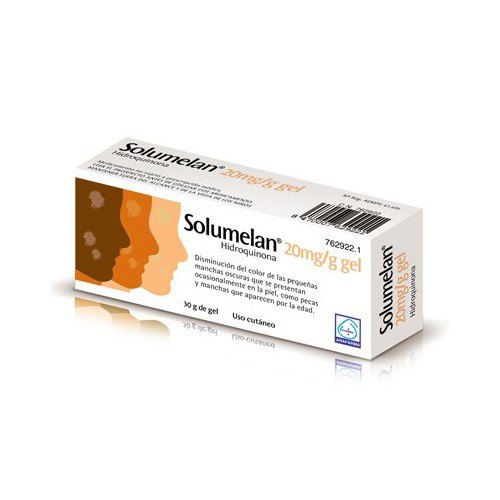 SOLUMELAN 20 mg/g GEL, 1 tubo de 30 g