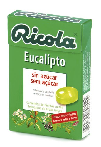 Ricola Caramelos Sin Azúcar Sabor Eucalipto
