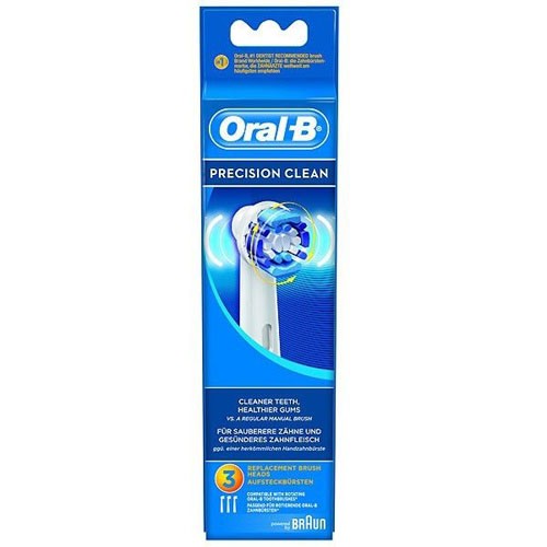 Cepillo dental electrico recargable - oral-b precision clean eb20rb (recambio 3 unidades)