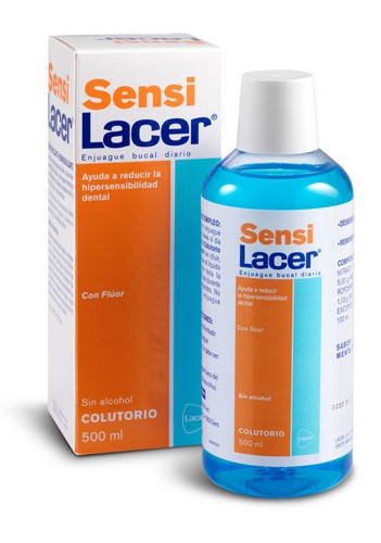 Sensilacer sensibilidad dental colutorio (1 envase 500 ml)
