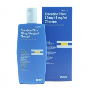 ZINCATION PLUS 10 mg/4 mg/ml CHAMPU , 1 frasco de 200 ml