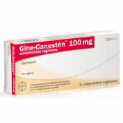 GINE-CANESTEN 100 mg COMPRIMIDOS VAGINALES , 6 comprimidos