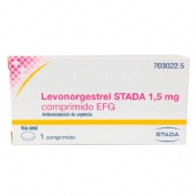 LEVONORGESTREL STADA 1.5 MG COMPRIMIDO EFG , 1 comprimido