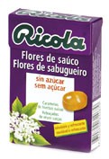 Ricola caramelos sin azucar  1 envase 50 g sabor flor de sauco