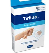 Tiritas Transparent 20 unidades